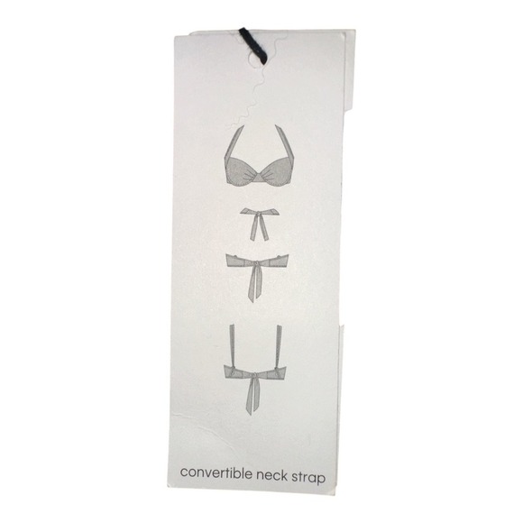 Calvin Klein Floral Print Underwire Convertible Bikini Top, XXL - Picture 8 of 8